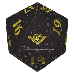 Outlaws of Thunder Junction: D20 Die (Yellow)